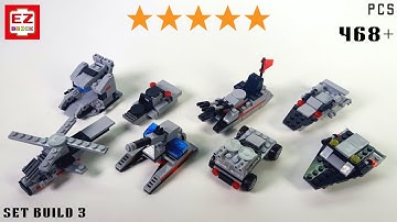 Set build 3 ARMED Absolute power TRANSFORMERS 8in3 alternate LEGO Speed Build Review