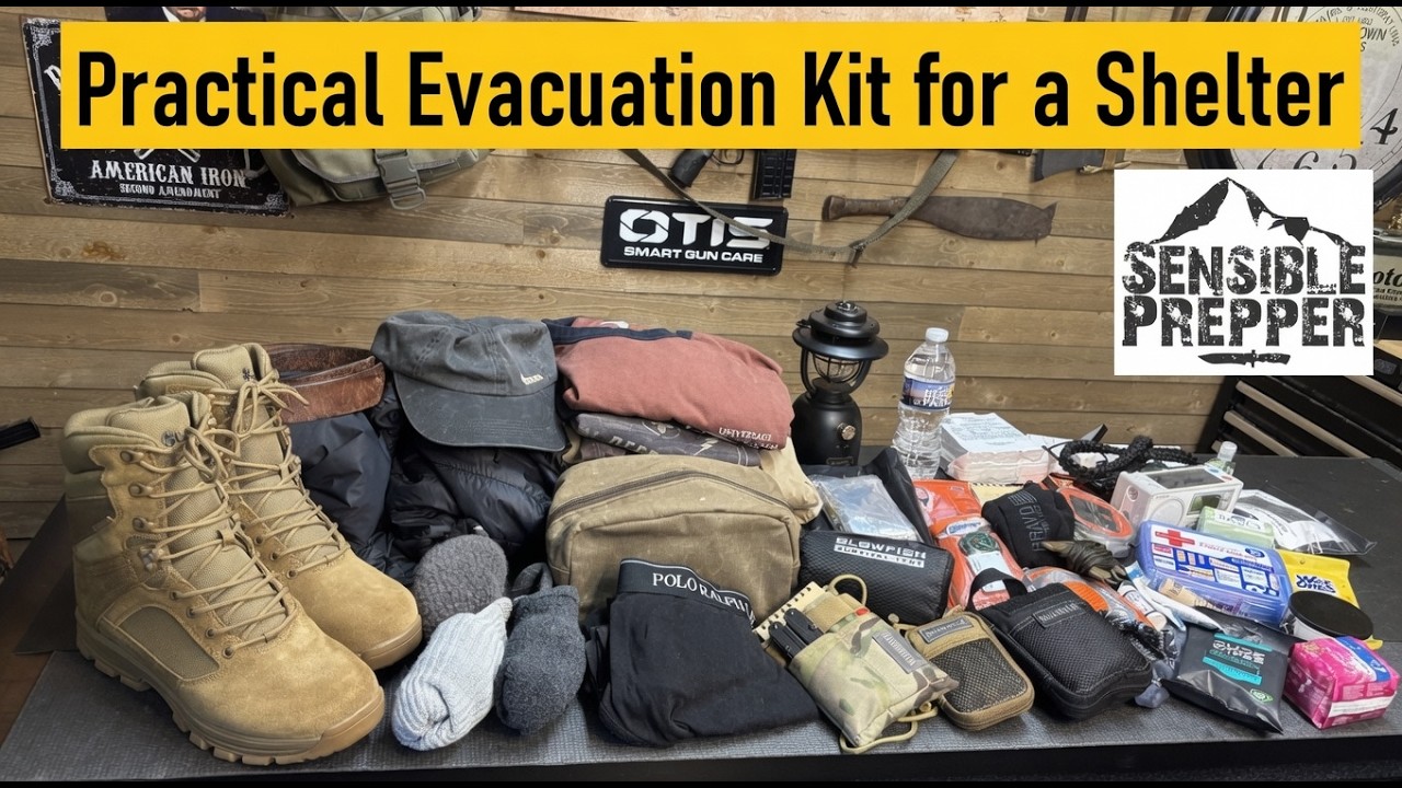 Practical Evacution Kit for a Shelter: 15 Categories to Consider