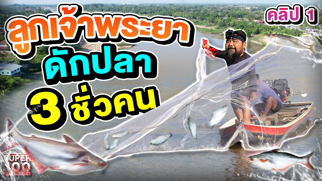 คลิป 1 | "จุ๊" ประมงลุ่มน้ำเจ้าพระยา สืบทอดวิถีดักปลามากว่า 3 รุ่น ! | SUPER100