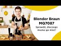 Blender Braun MQ7087 | Sprawdź, dlaczego musisz go mieć! | Media Expert
