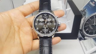 TISSOT CHRONO XL CLASSIC T116.617.16.057.00 ORIGINAL UNBOXING *FOSFOR