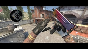 MAC 10 Fade Factory New Showcase CS:GO (3440x1440 res 21:9)