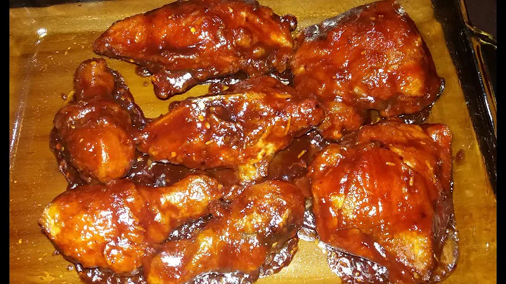 The Ultimate Jamaican Barbeque fried  chicken ( ba...