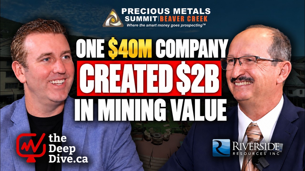 A $40M Company Created $2B in Mining Value | John-Mark Staude - Riverside Resources