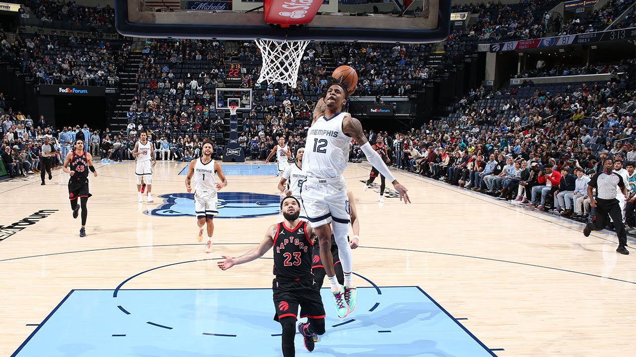 Ja Morant 23 points vs. Raptors 11.24.21