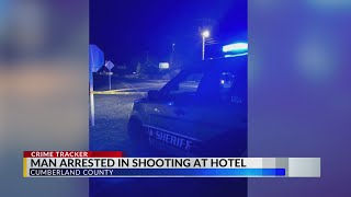 Man arrested in Cumberland County hotel shooting
