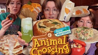 Making foods from ANIMAL CROSSING: NEW HORIZONS  (vegan)