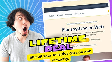 Blurweb App I Hide sensitive info while doing live screen sharing or recording video