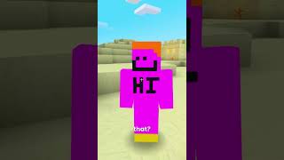 😱Minecraft But If I See Green Everything Becomes More Realistic! #minecraft #shorts