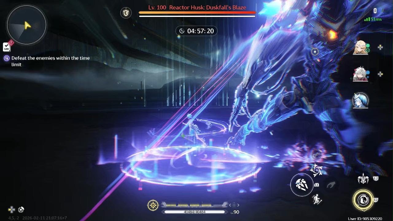 Wuthering Waves 3.1 - Reactor Husk hologram