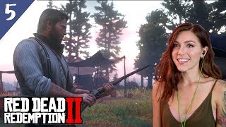 Bear Hunting & Horse Picking with Hosea | Red Dead Redemption Pt. 5 | Marz Plays