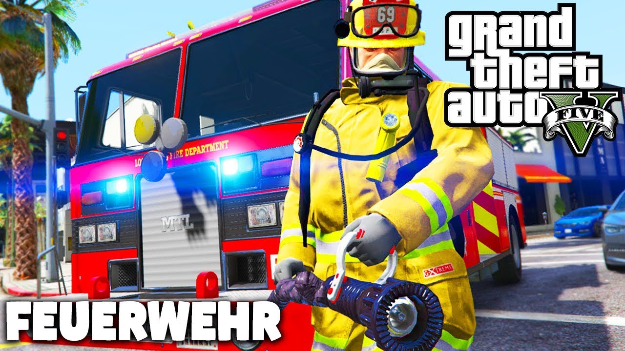 DIE BESTE FEUERWEHR MOD! - GTA 5 Deutsch - LSRD - Grand Theft Auto V