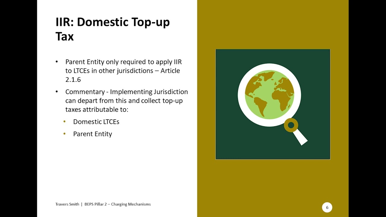 BEPS Pillar Two GloBE Rules - Charging mechanisms