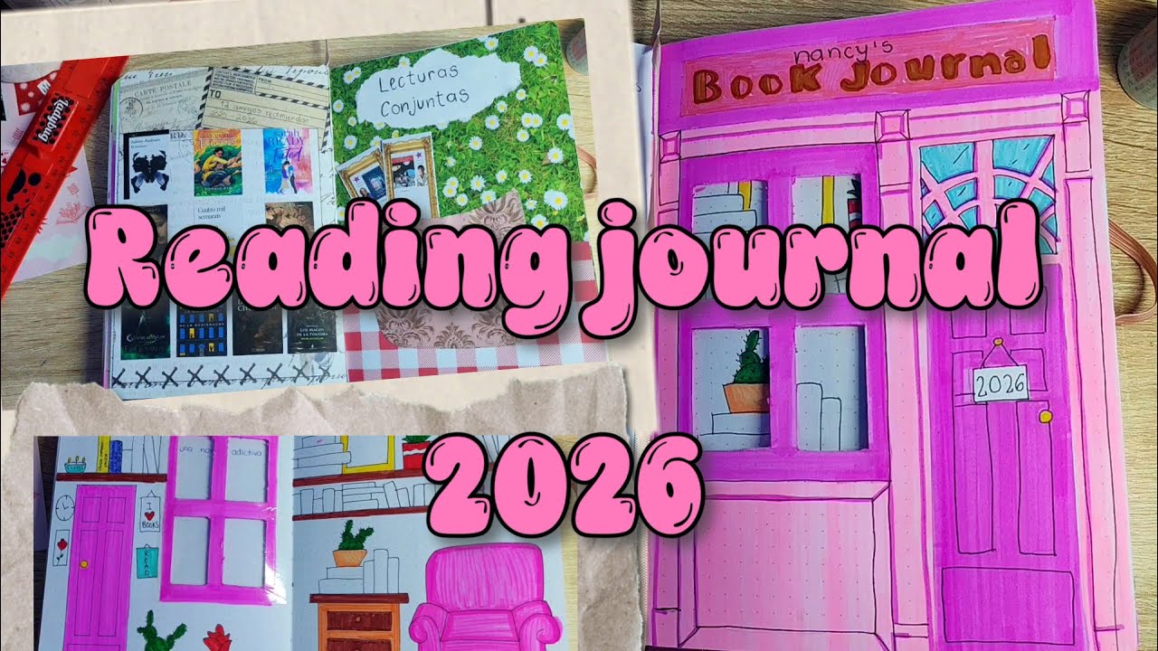Un vistazo a mi diario de lecturas 2026📓📖✏️