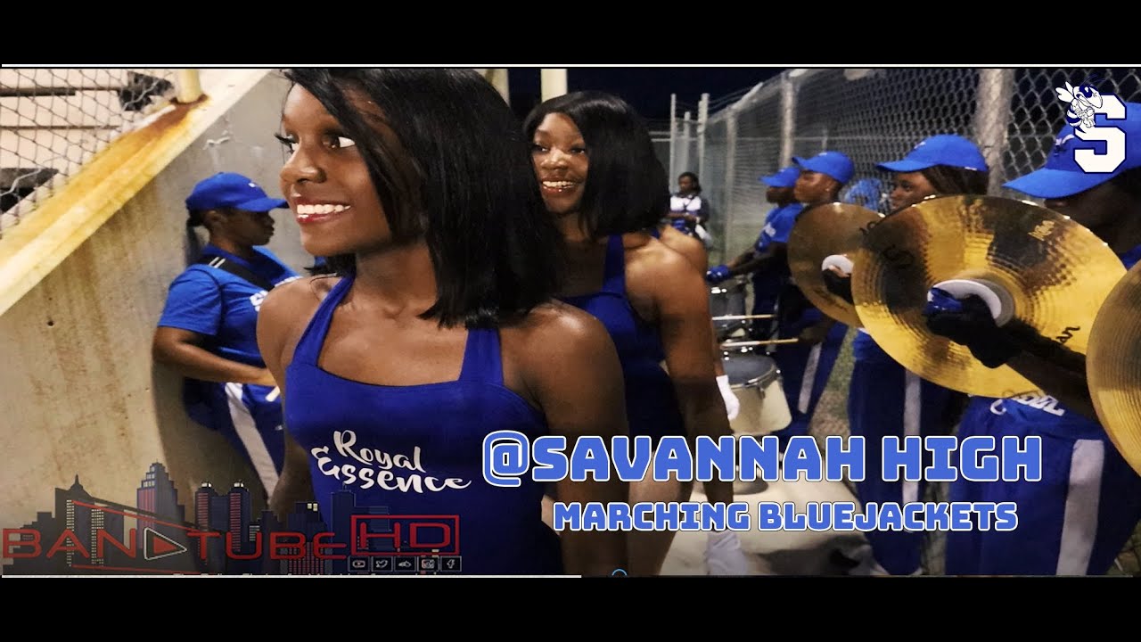 savannah-high-school-marching-in-tunnel-9-9-2022-youtube