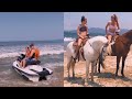Riding Jet Skis &amp; Horses at the Beach | Travel Vlog Day 6