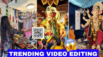 Lord Ganesh Hugging AI Video Editing | Ganpati Bappa AI Hugging video Editing | Video Editing