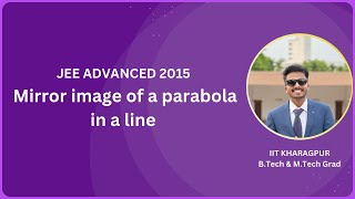 Reflecting a Parabola | JEE ADVANCED 2015 | PAPER 1 | PARABOLA | IIT KHARAGPUR | JEE PROBLEM SOLVING