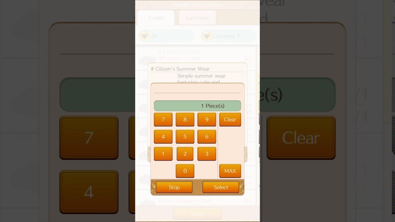 How to use the Embroidery kit and frame in Elnea Kingdom EK gameplay