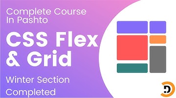 CSS Flex Box and Grid Complete Course in Pashto - DotCode - 11 Winter section completed