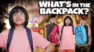 Tubes Try Whats In The Box Challenge - Dora The Explorer Backpack Edition