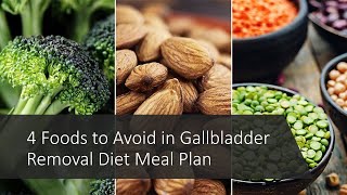 4 Foods to Avoid in Gallbladder Removal Diet Meal Plan screenshot 5