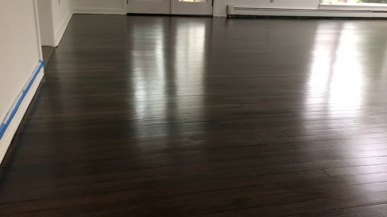 HardWood Floor Sanding , Stain and Refinishing YouTube