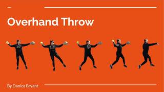 Overhand Throw - Grade 1, Standard 1.11