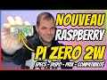Nouveau Raspberry Pi Zero 2W : Puissance Pi3 dans un Pi0