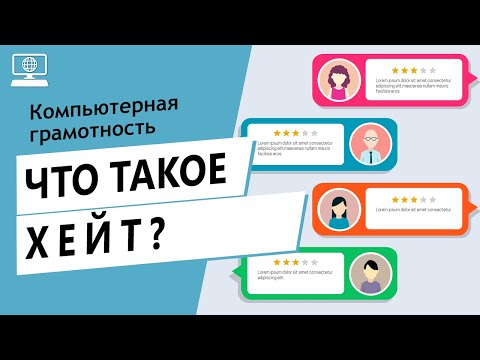 Значение слова хейт. Что такое хейт.