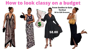 How to look classy on a budget, Thrift store fashion haul, Home DIY projects
