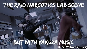 The Raid Narcotics Lab Scene but with Yakuza Music