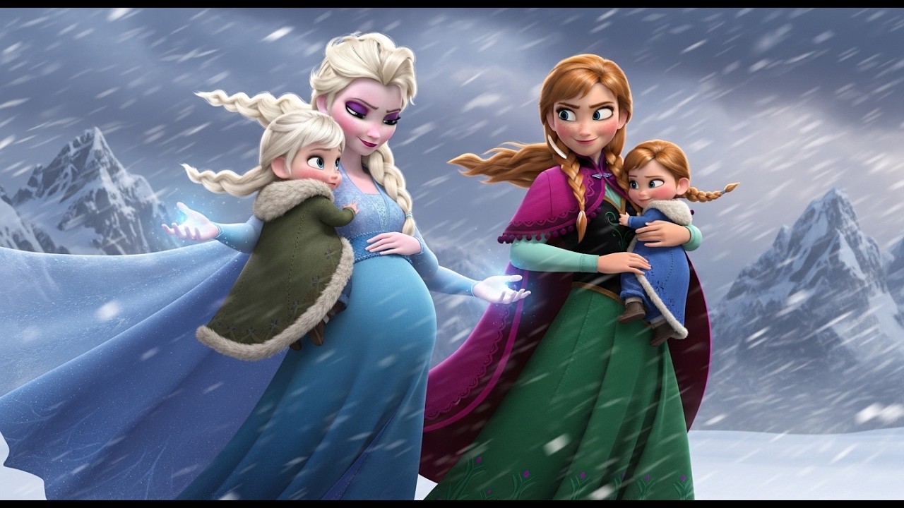 Анна и Эльза беременны вместе | Через бурю с нашими дочерьми