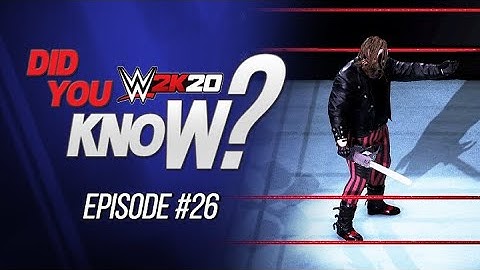 WWE 2K20 Did You Know?: Use Chainsaw, MyPlayer Exports, New Tag Finishers & More! (Episode 26)