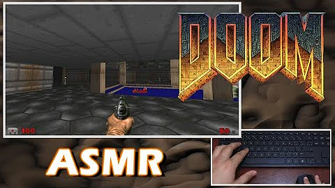 ASMR - Let's Play DOOM (93),  - Whispering, Mouth Sounds, Keyboard & Mouse Clicking, Tingles