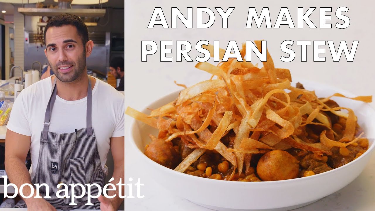 Andy Makes Khoresh Gheymeh (Persian Stew)   From the Test Kitchen   Bon Apptit