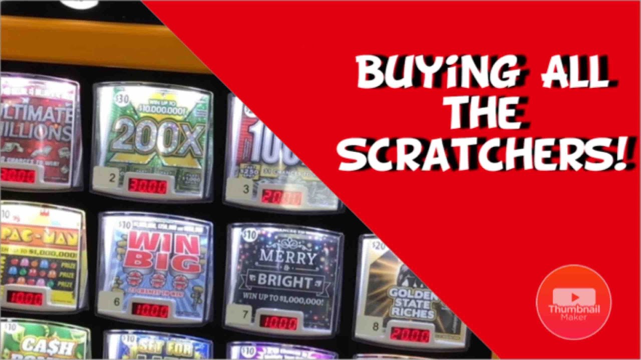 🤑Bought Every Kind of Lottery Scratcher Out of the Machine! Never tried