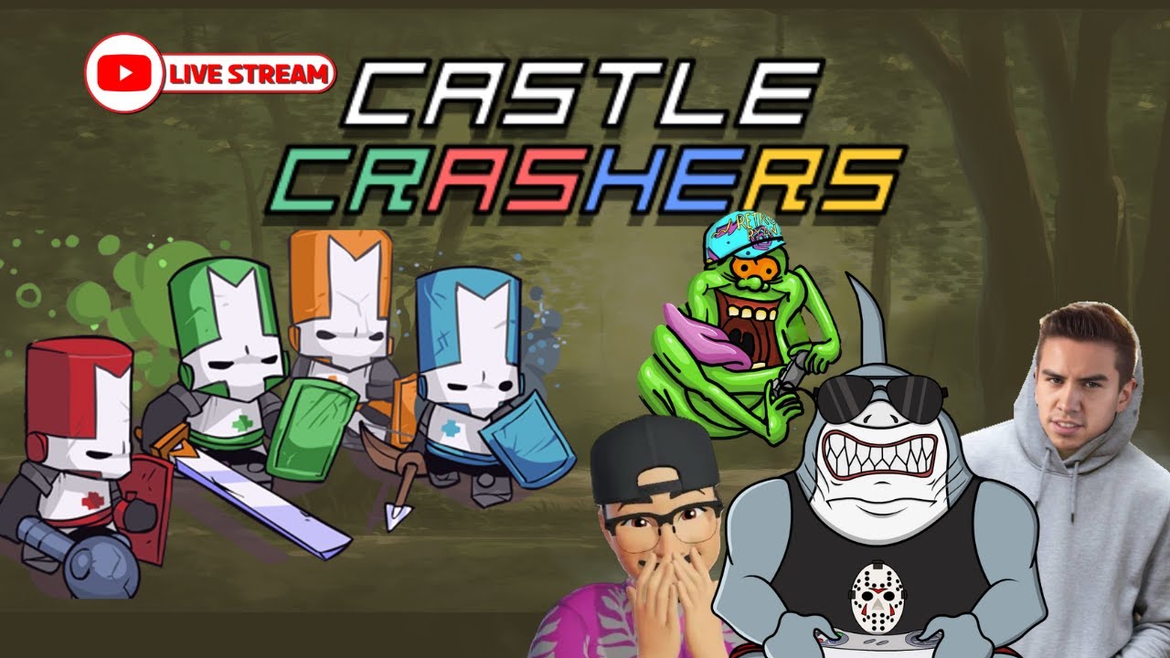 3 Amigos and a Gringo play #CastleCrashers !