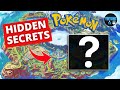 HIDDEN SECRETS in POKEMON SCARLET & VIOLET I NEW POKEMON WEBSITE DETAILS