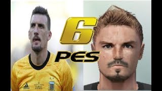 como crear a Franco Armani PES 6 River Plate