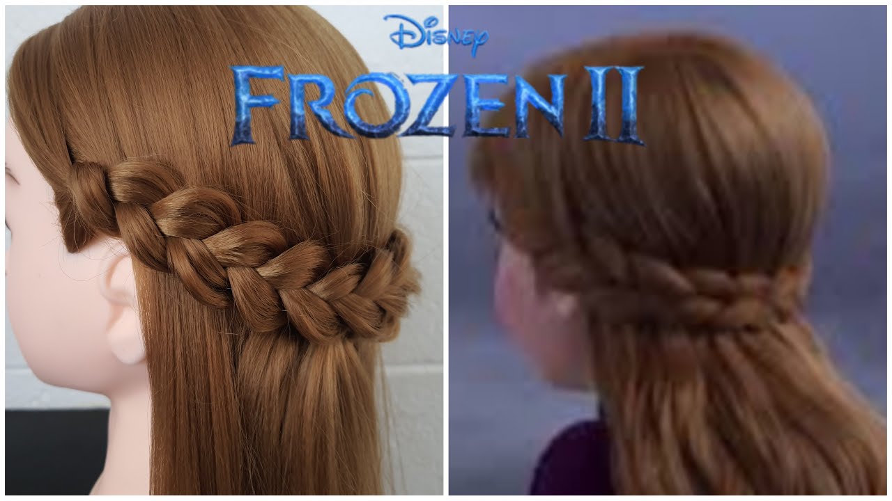 ANNA FROM FROZEN *Hairstyle Tutorial* | ANNA FROM FROZEN *Hairstyle  Tutorial* | By Kayley MelissaFacebook