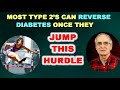 Most type 2s can beat diabetes  once they jump this hurdle