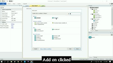 How to make a main menu in construct 2