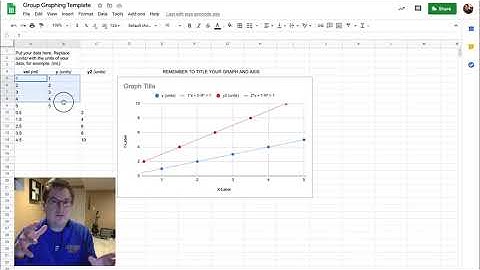 Group Graphing: Two Datasets, One Graph