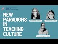 New Paradigms in Teaching Culture