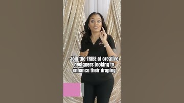 Join the TRIBE of creative designers looking to enhance their draping #pipeanddrape #diybackdrop