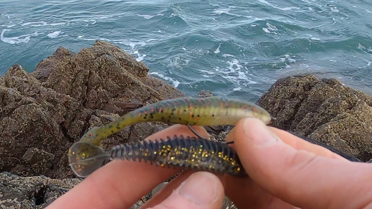 Lure Fishing for Cod & Pollack with Soft Plastics in Winter