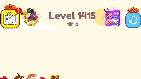 Bird shot colour game level - 1415 puzzle challenge game 🎯🎮