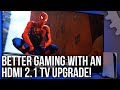 HDMI 2.1 Explained with an LG NanoCell Big TV - How a New TV Can Improve Gaming