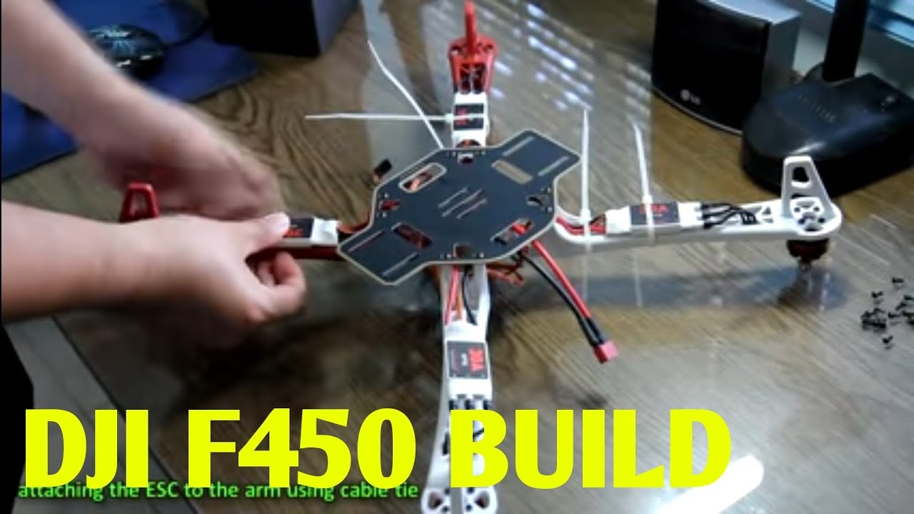 f450 drone assembly